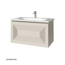 Caprigo Тумба с раковиной MODO Quarta 80 см, светло бежевая 35713 1