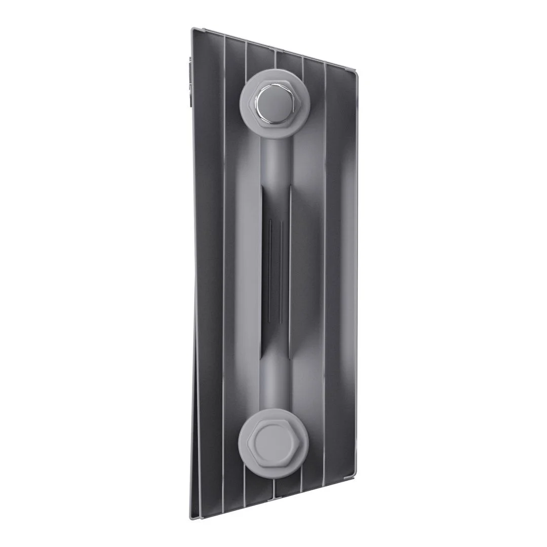 Приобрести royal thermo радиатор биметаллический pianoforte 200 /silver satin ( серебристый ) - 14 секц.