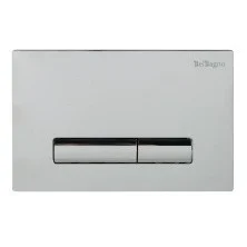 BelBagno Кнопка смыва для инсталляции, GENOVA, хром глянец BB019-GV-CHROME