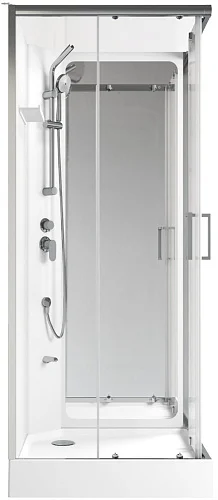 Приобрести aquanet душевая кабина passion s 2.0 90x90 см, прозрачное стекло