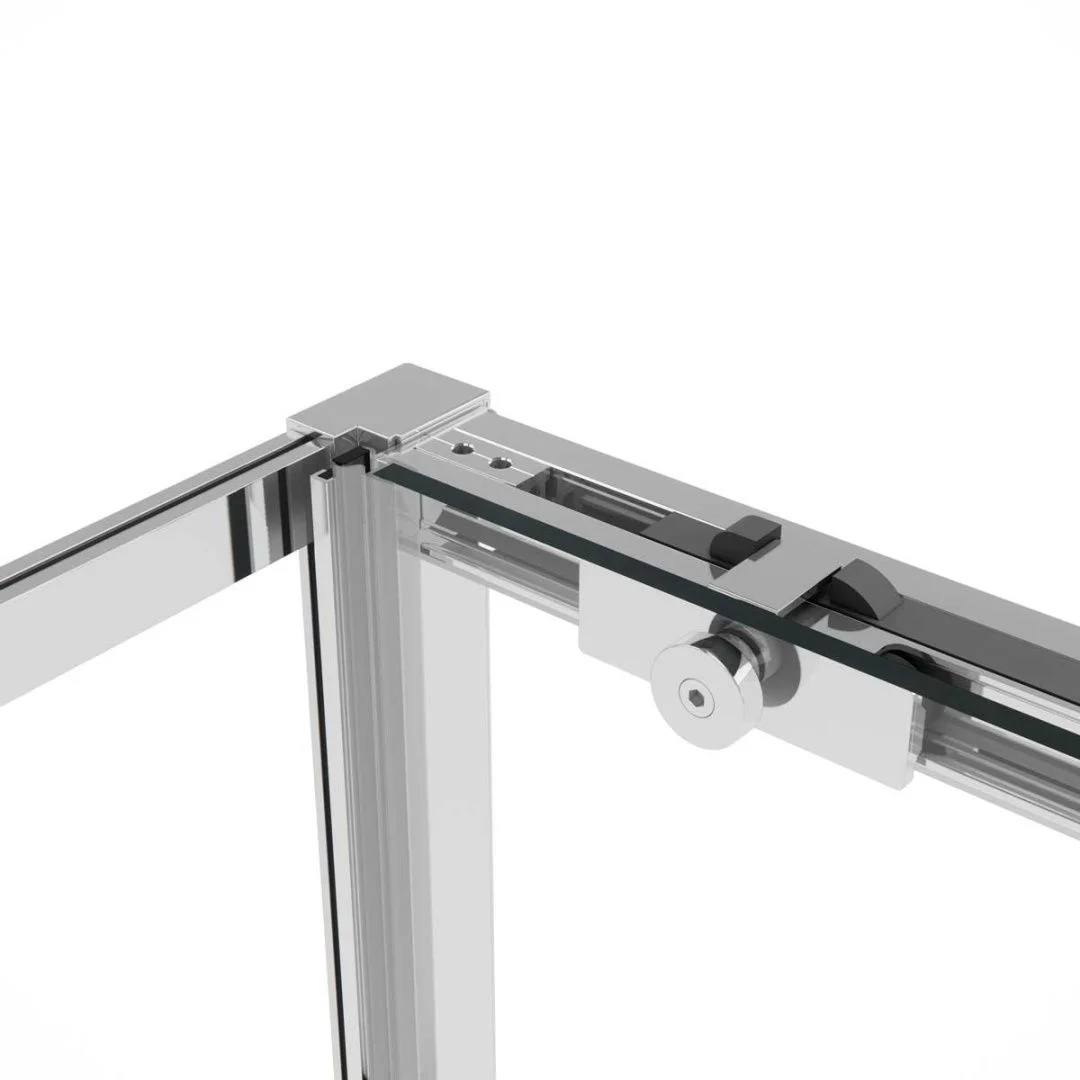 Приобрести vincea душевое ограждение slim soft 90х140 см, прозрачное, хром vsr-1ss9014cl