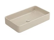 Hayzburg Накладная раковина чаша 61х35 см, капучино матовый HB-0038MC