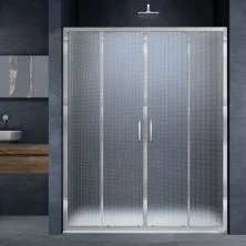 Vincea Душевая дверь Alpha 160 см, текстурное, хром VDS-3AL2160MT