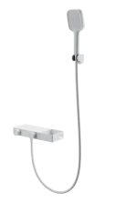 Смеситель для ванны с душем WONZON & WOGHAND Shelf, Белый матовый (WW-B2551-MW)