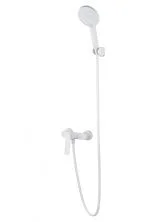Смеситель для душа WONZON & WOGHAND, Белый матовый (WW-B2585-MW)