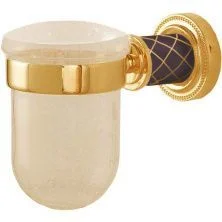 Boheme Стакан для зубных щеток Murano, золото\коричневый 10904-CH-G
