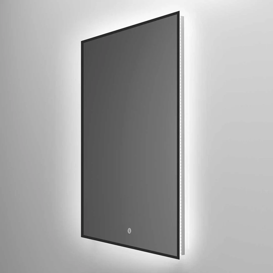 Приобрести vincea зеркало 50х70 см, с led подсветкой, сенсор, диммер, черное vlm-3vn500b