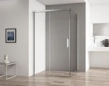 CEZARES Душевое ограждение DUET-SOFT 100х100см DUET SOFT-A-1-100/100-C-Cr-L