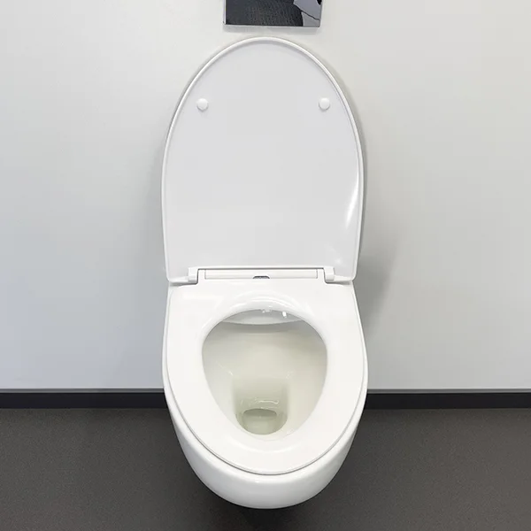 Приобрести comforty подвесной унитаз 107 безободковый, сиденье дюропласт softclose тонкое, быстросъёмное