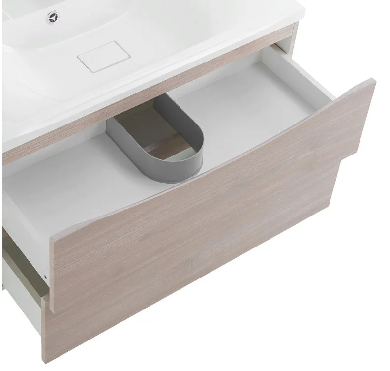 Приобрести тумба подвесная с раковиной belbagno marino-1000-2c-so-rg-p 100 см, rovere grigio