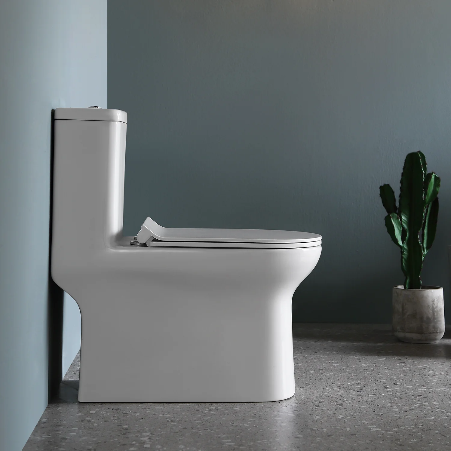 Приобрести comforty унитаз компакт, моноблок cf3c6328p, тонкое сиденье дюропласт с микролифтом, белый глянец