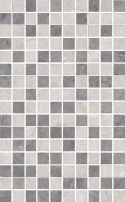 Декор настенный Kerama Marazzi Мармион Серый мозаичный В