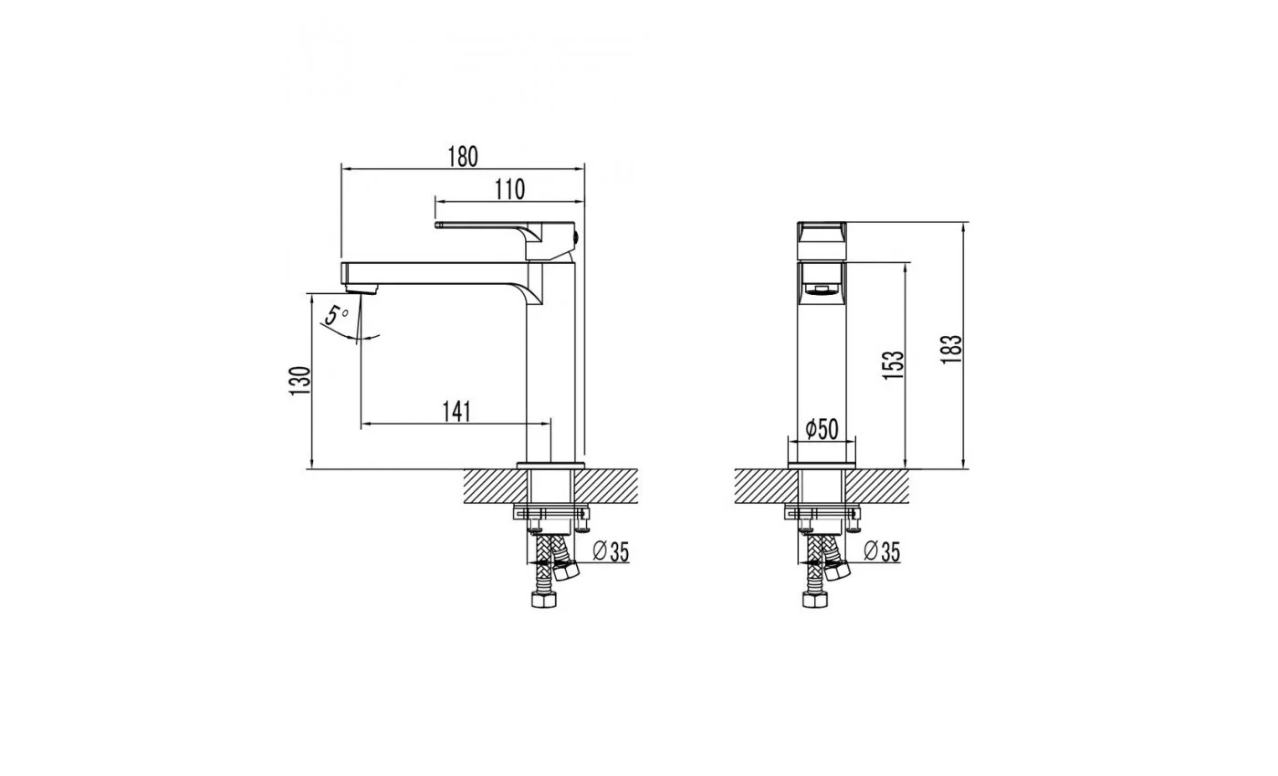 Приобрести lemark смеситель для раковины plus grace, хром lm1537c