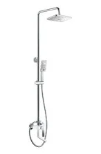 Душевая система ViEiR, Chiaro 870 мм, белый\хром V333562F