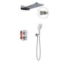 Vincea Встраиваемая душевая система с термостатом, хром VSFW-103TCH