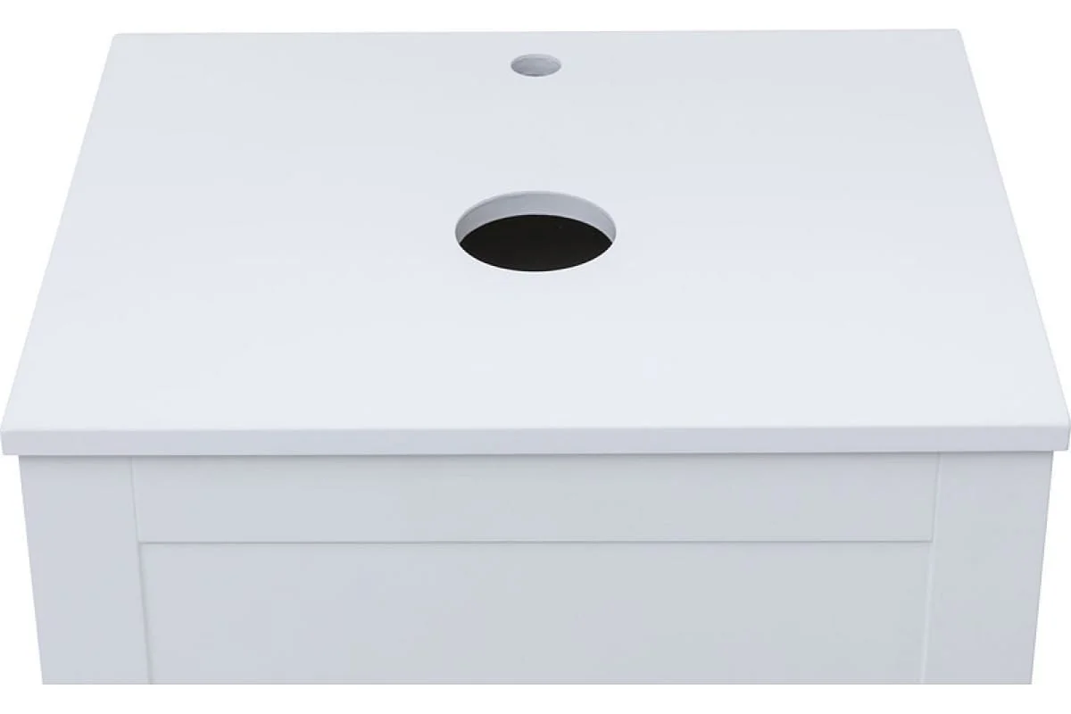 Приобрести aquanet столешница терра 80 см, белый матовый