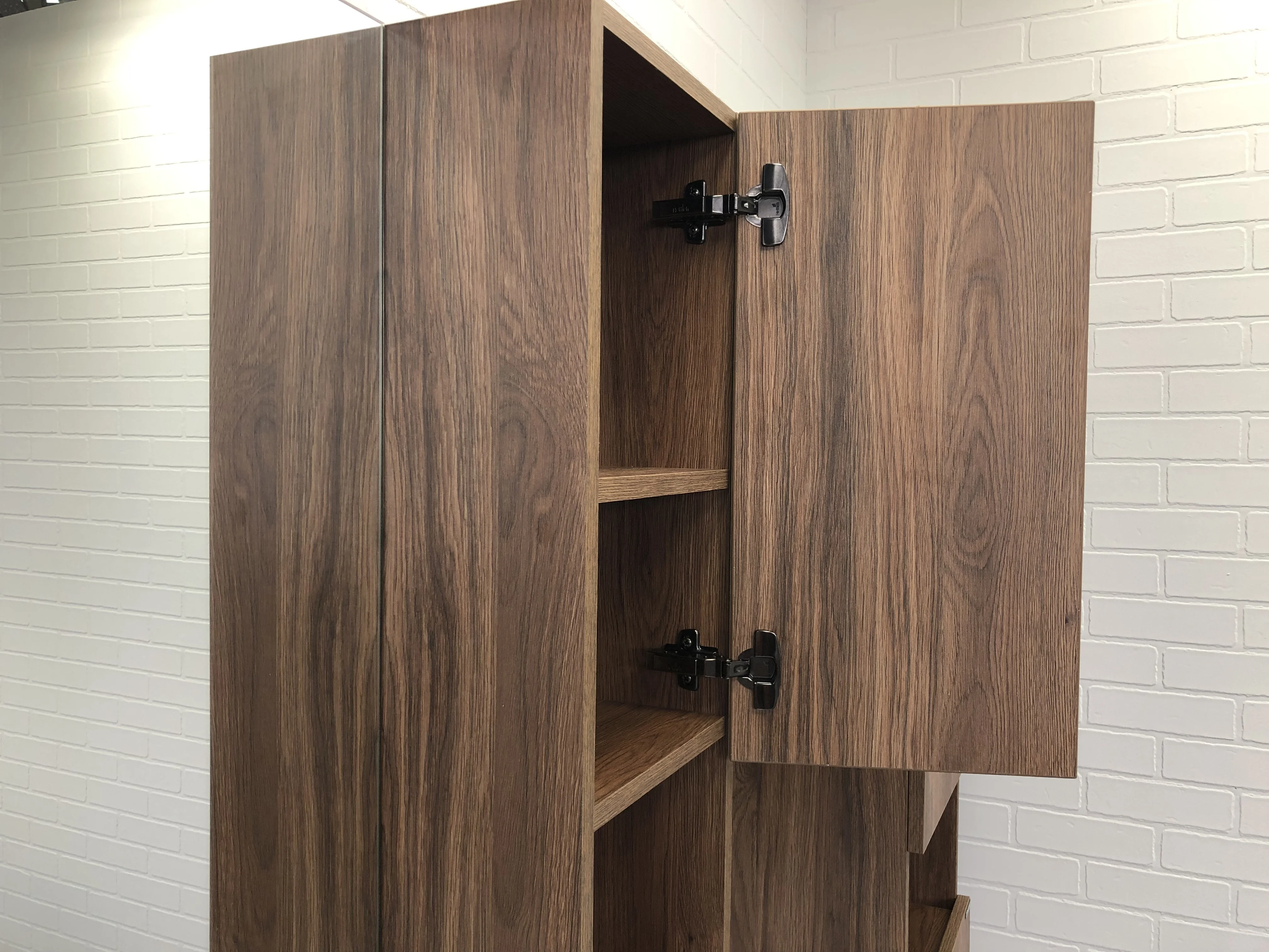 Приобрести сomforty зеркало-шкаф "бордо-90", дуб темно-коричневый