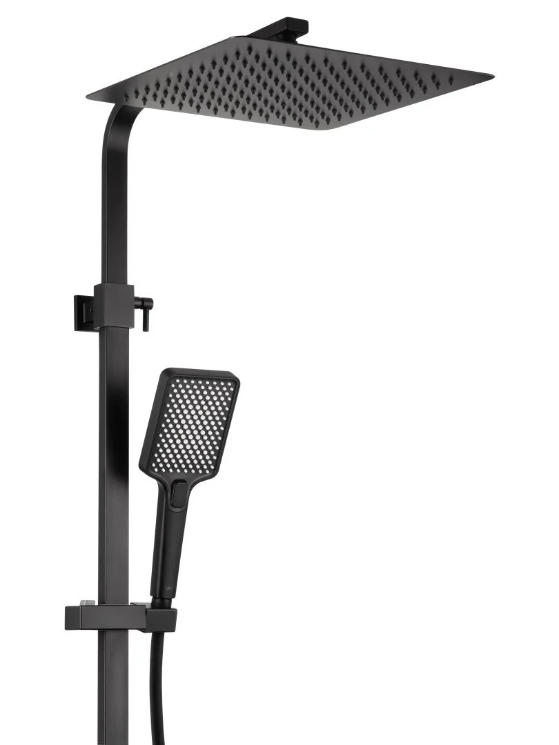 Приобрести душевая система wonzon & woghand flex, черный матовый (ww-88047072-mb)