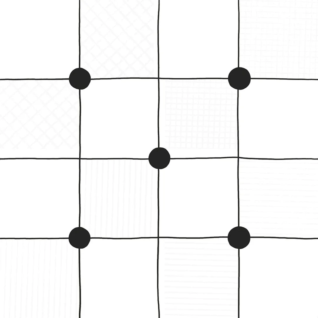 Приобрести керамогранит lb-ceramics домино 30х30 см, белый декор 2, геометрия