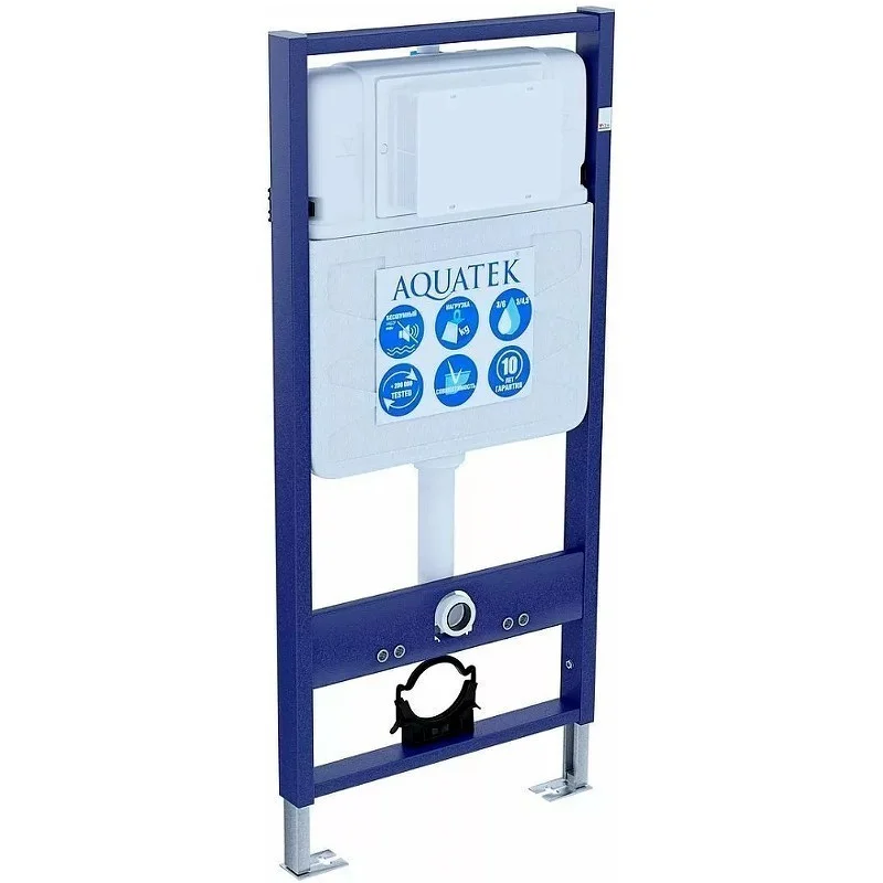 Приобрести комплект унитаз с инсталляцией set aquatek вега