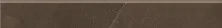 Плинтус Kerranova Marble Trend 76x600 мм, MR, Pulpis, коричневый