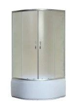 Loranto Душевое ограждение 90х90х195, поддон 40 см (CS-8020S)