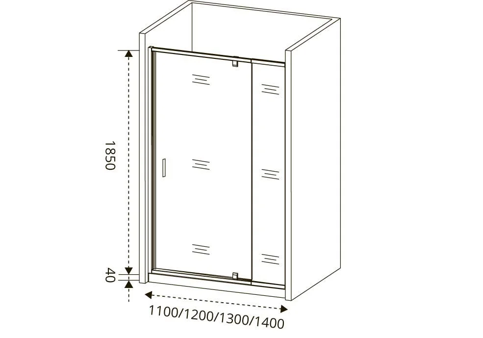 Приобрести дверь душевая bas orion wtw-pd-120-c-ch 120 см