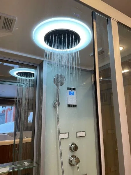 Приобрести frank душевая кабина f503 с паром, прямоугольная