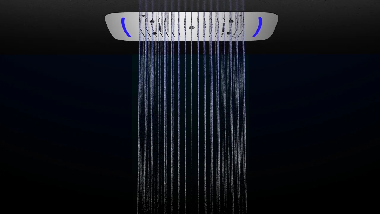 Приобрести душевая система встроенная с термостатом timo saona sx-2319/18sm черное золото