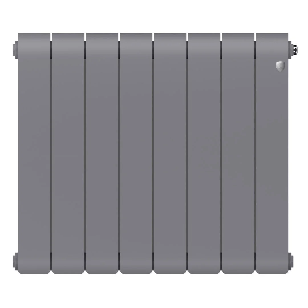 Приобрести royal thermo радиатор биметаллический infinity 500 /silver satin ( серебристый ) -8 секц.