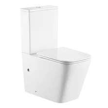 Triton Унитаз компакт Corso 3006 Tornado, безободковый с тонким сиденьем, микролифт