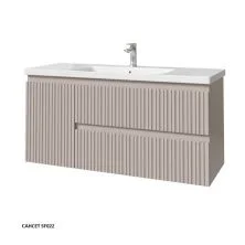 Caprigo Тумба с раковиной FORTE-Smalty TYPE 120 см, левая, бежевая