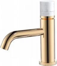 Boheme Смеситель для раковины Stick, золото\белый 121-G-MR-W
