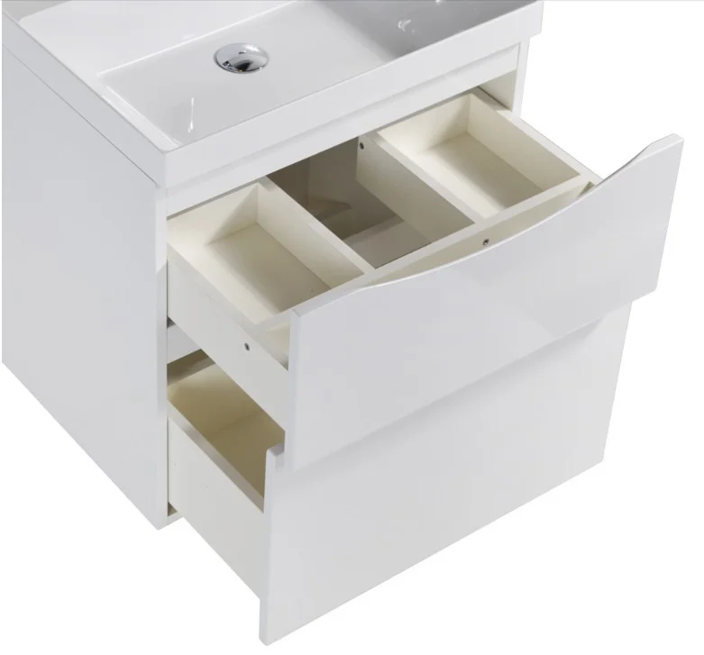 Приобрести тумба подвесная с раковиной belbagno marino-600-2c-so-bl-p 60 см, bianco lucido