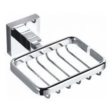 Мыльница с держателем WONZON & WOGHAND POLO, Хром (WW-8924)