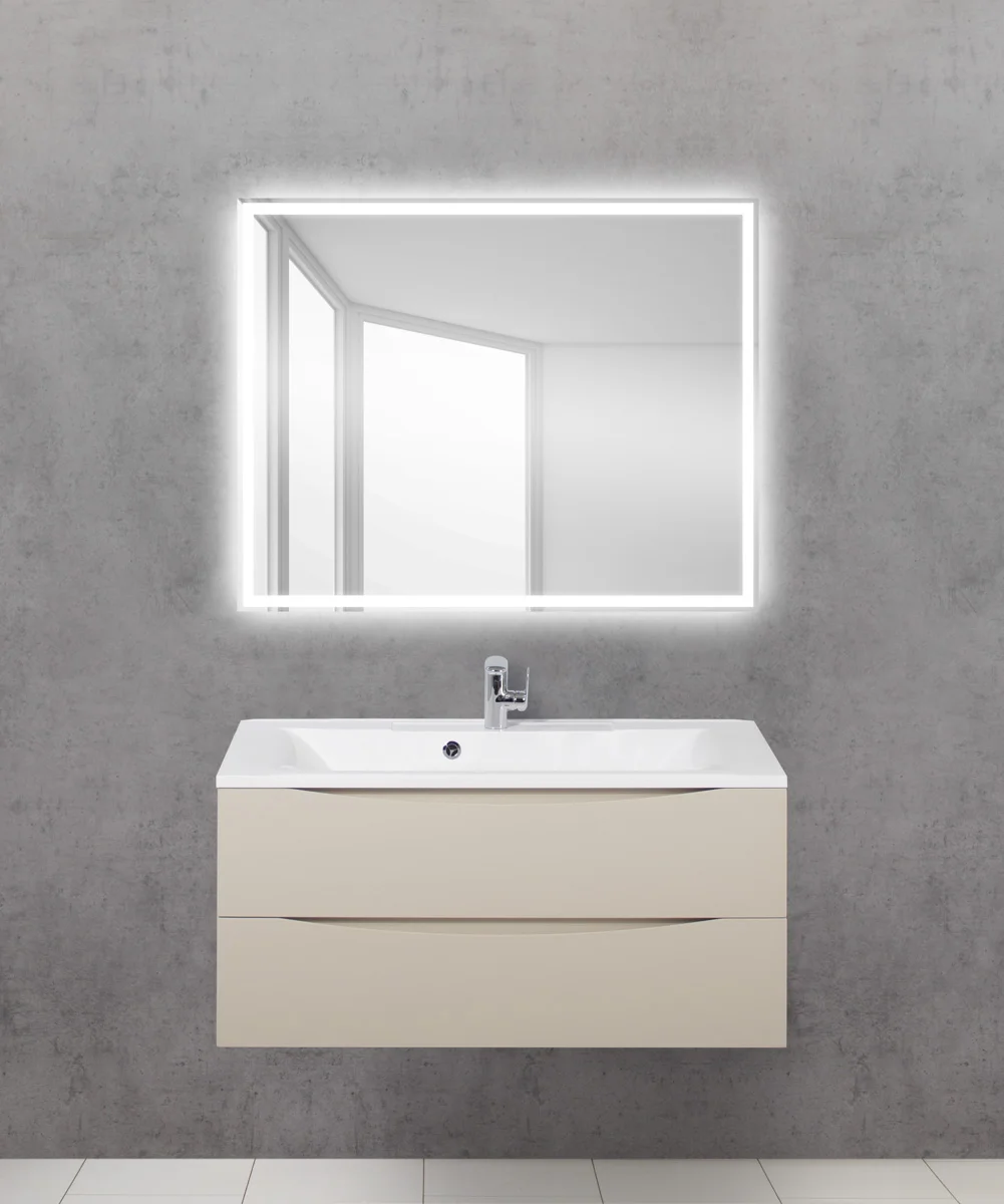 Приобрести belbagno зеркало 100х80 см spc-grt-1000-800-led-btn