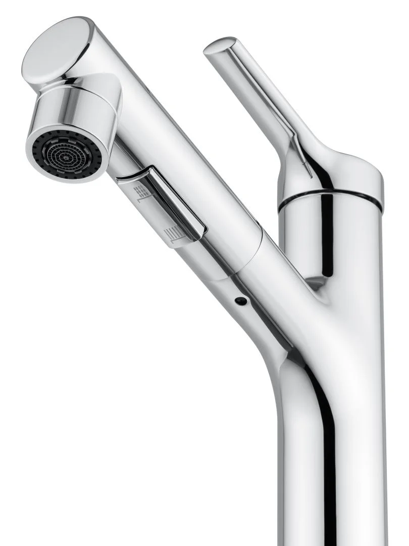 Приобрести смеситель для раковины с выдвижным изливом wonzon & woghand, хром (ww-a40862-cr)