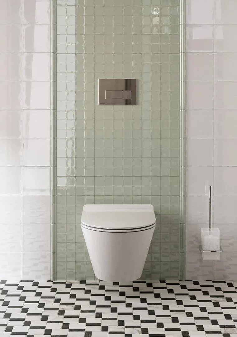 Приобрести подвесной унитаз безободковый kerama marazzi plaza modern plm.wc.02 с тонкой крышкой микролифт