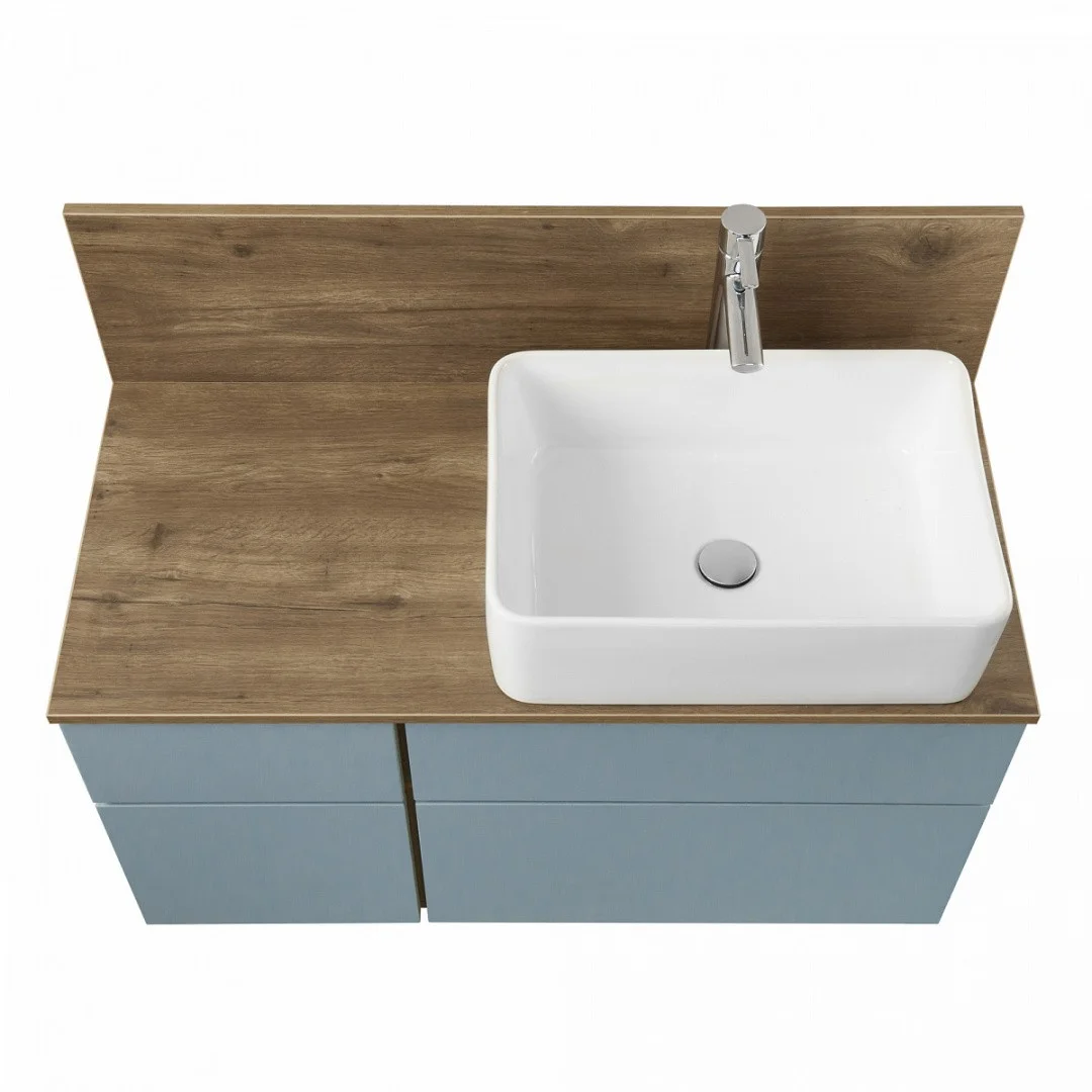 Приобрести столешница акватон мишель 100 см дуб рустикальный 1a256703midr0 