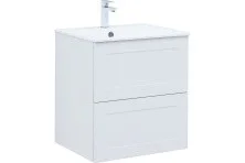 Aquanet Тумба с раковиной Терра 60 см, белая матовая