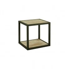 Акватон Полка навесная Лофт Фабрик, дуб эндгрейн