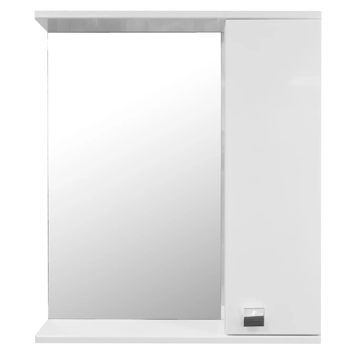 Приобрести loranto зеркало-шкаф софия 60х70 см правый , без светильника, белый (cs00077141)