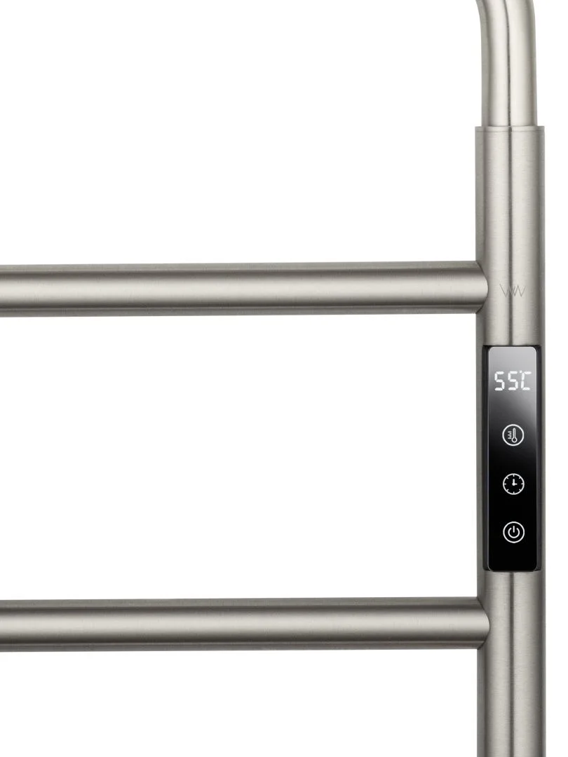 Приобрести полотенцесушитель электрический wonzon & woghand wismar, брашированный никель (ww-al202-br)