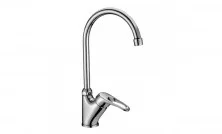 LEMARK Смеситель для кухни Omega с поворотным изливом, хром LM3105C