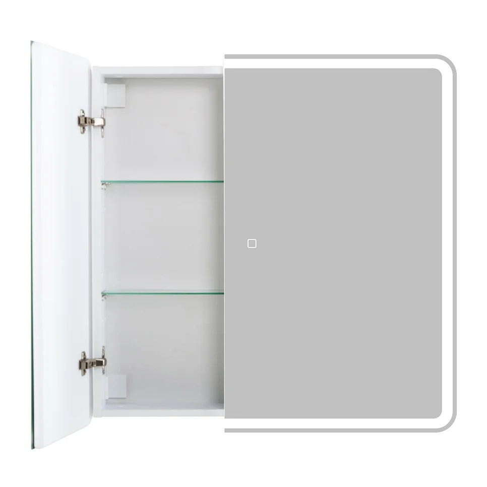 Приобрести belbagno зеркало-шкаф 80х80 см spc-mar-600/800-1a-led-tch