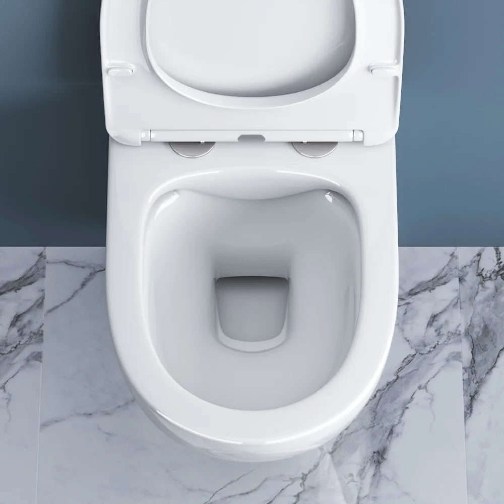 Приобрести belbagno унитаз безободковый подвесной amanda с сиденьем дюропласт, микролифт,белый bb051chr/bb051sc