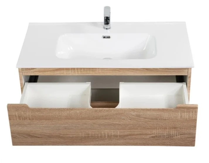 Приобрести тумба подвесная с раковиной belbagno etna-900-2c-so-wo-p 90 см, rovere bianco