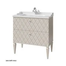 Caprigo Тумба с раковиной ROMA 80 см, светло бежевая