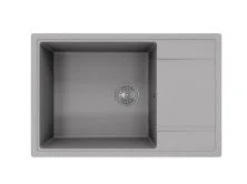 Florentina Кухонная мойка Липси XL 78х51 см, серый шелк