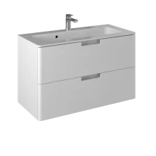 Briz Тумба подвесная с раковиной PRATO 100 см, белая, Т18-100